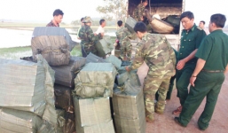 Huy động 50 người cướp 24.000 gói thuốc lá lậu bất thành